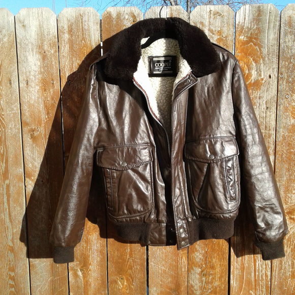 cooper leather jacket
